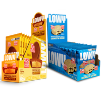 Combo Display Cookies'n Cream + Display Cups Amendoim Lowy