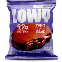 Biscoito Recheado Coberto Avelã Lowy