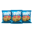 Combo Biscoito Recheado Coberto Cookies'n Cream Lowy - 03 unid 150g